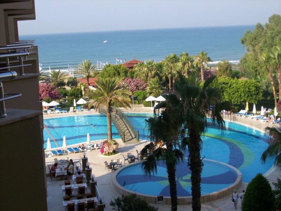 Blick vom Balkon aus Hotel Terrace Beach Resort