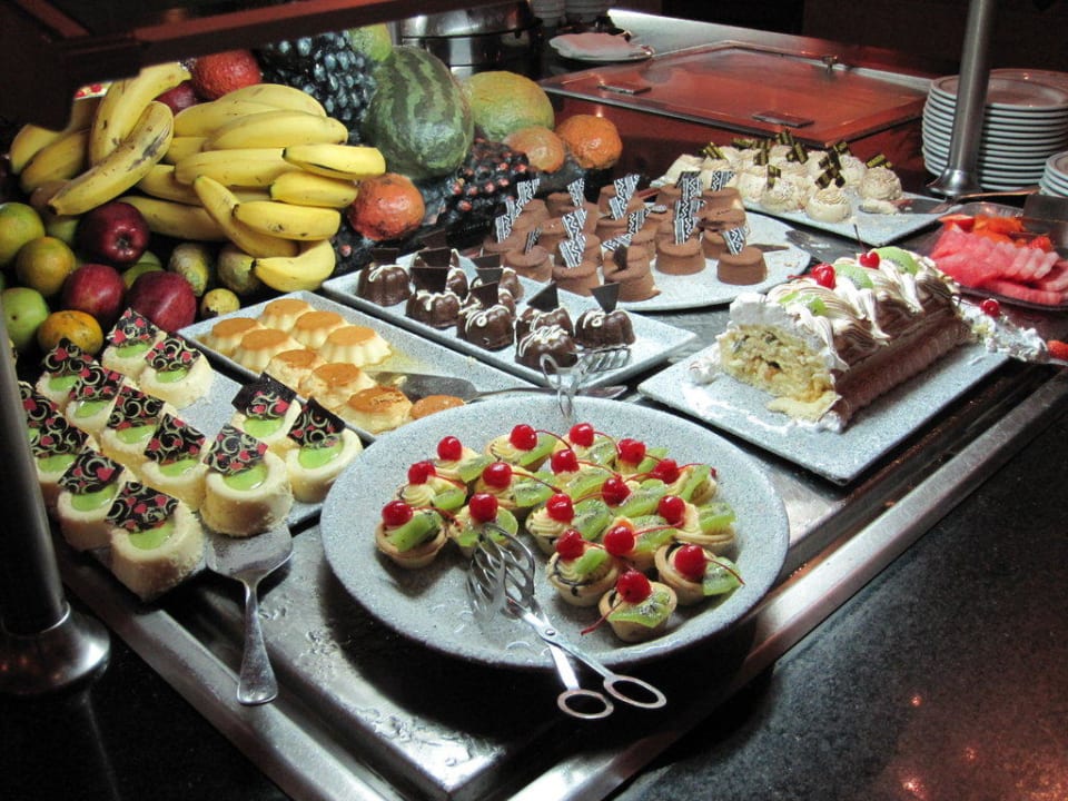 Nachspeisenbüffet Iberostar Selection Paraiso Maya Suites