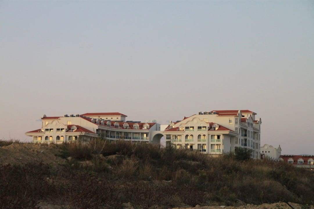 Sultan of Side vom Strand gesehen Hotel Sultan of Side