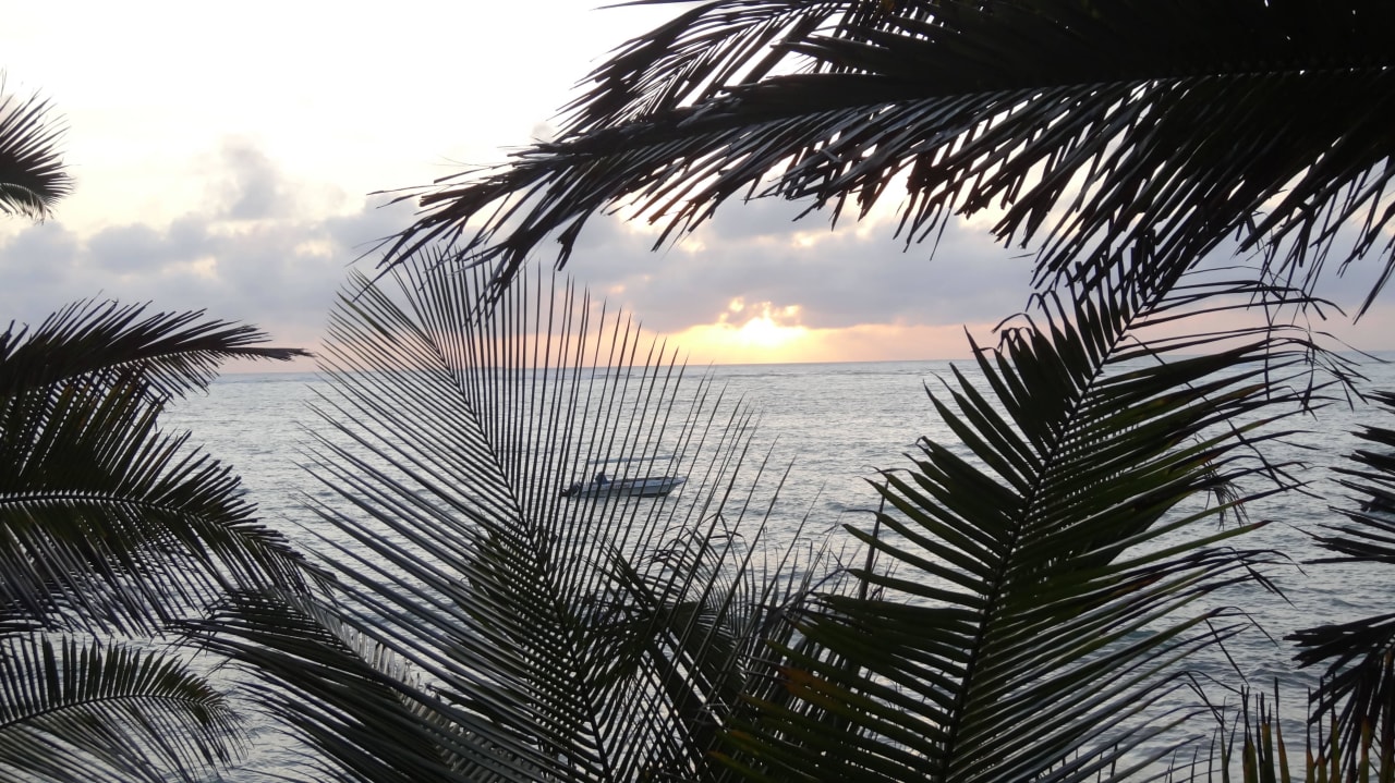 Sonnenaufgang am Nyali Beach Bahari Beach Hotel
