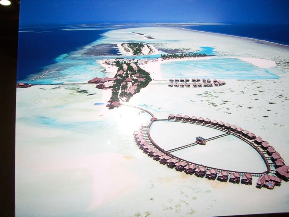 Anlage aus der Luft Sun Siyam Olhuveli