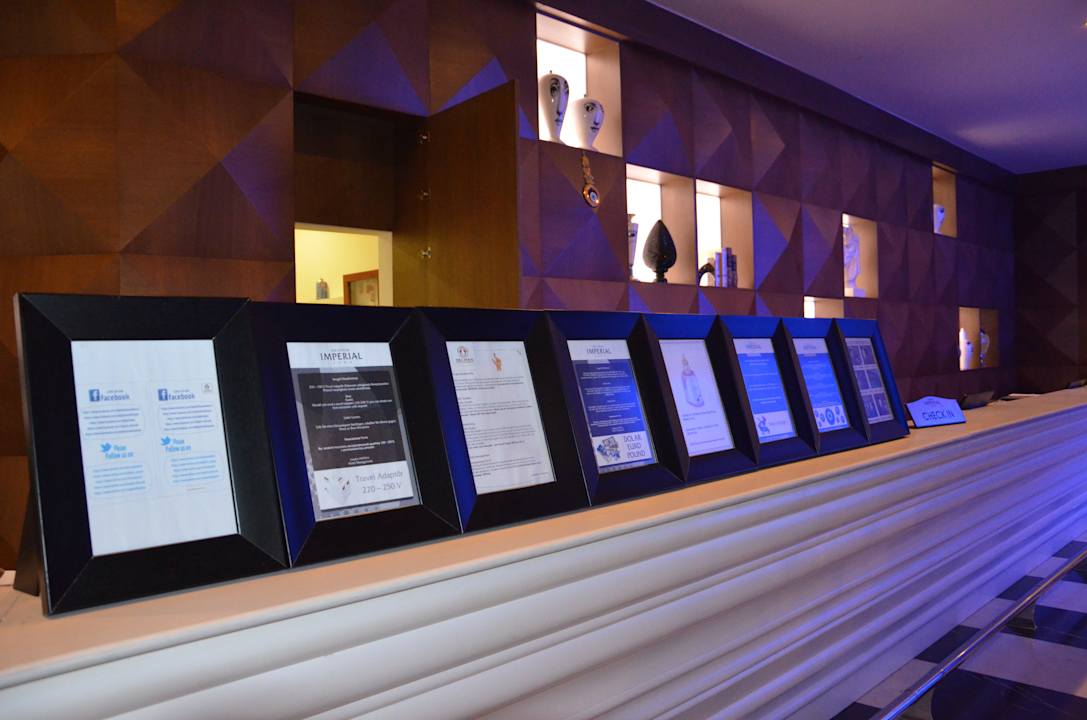 Rezeption Hotel Delphin Imperial