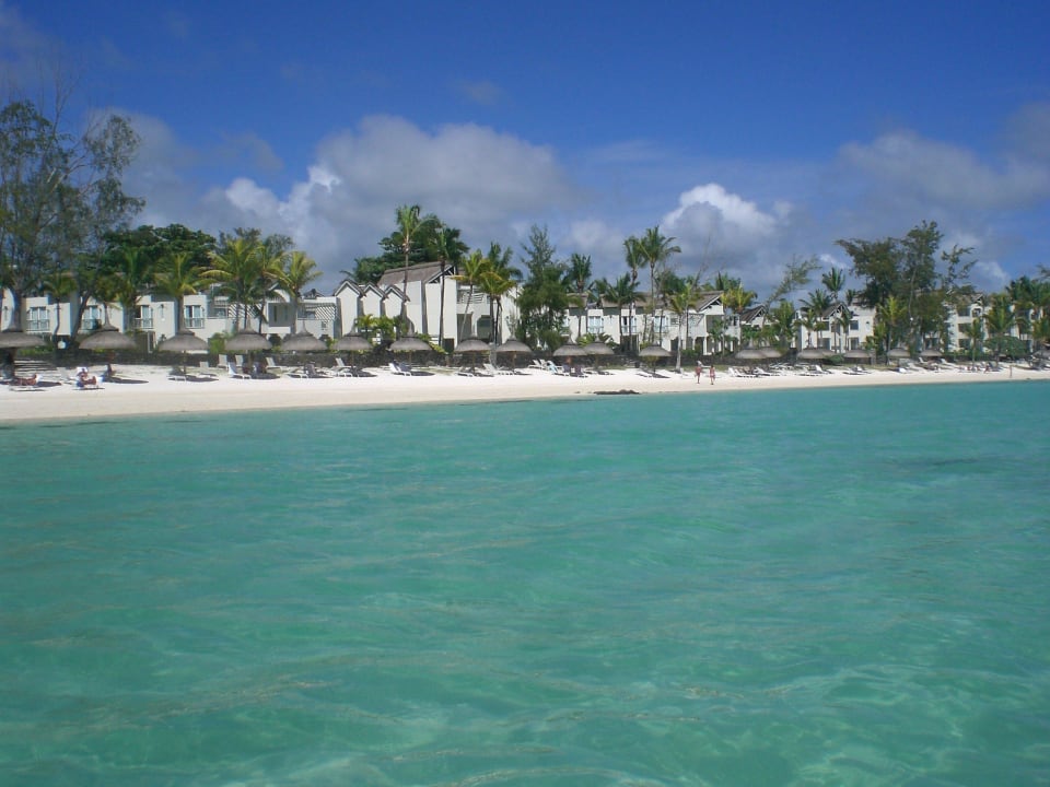 Blick aufs Hotel Ambre Mauritius