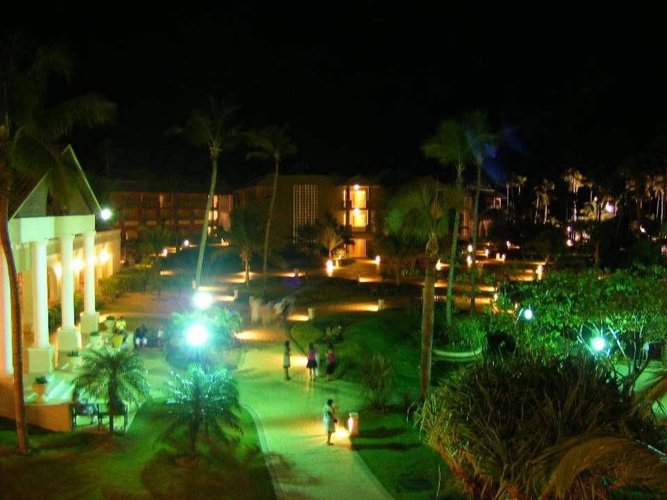 Blick von der Pianobar bei Nacht Royalton Splash Punta Cana