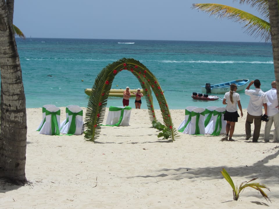 Hochzeit am Strand Hotel Riu Palace Bavaro