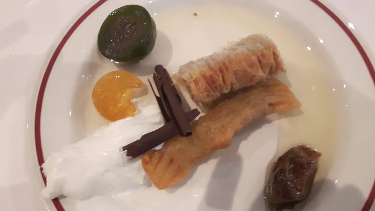 Dessert Constantinou Bros Athena Beach Hotel