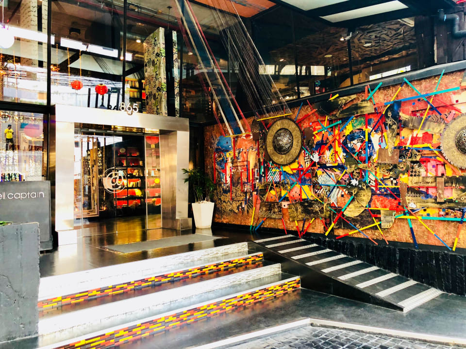 Eingang zum Hotel  Siam@Siam Design Hotel Bangkok