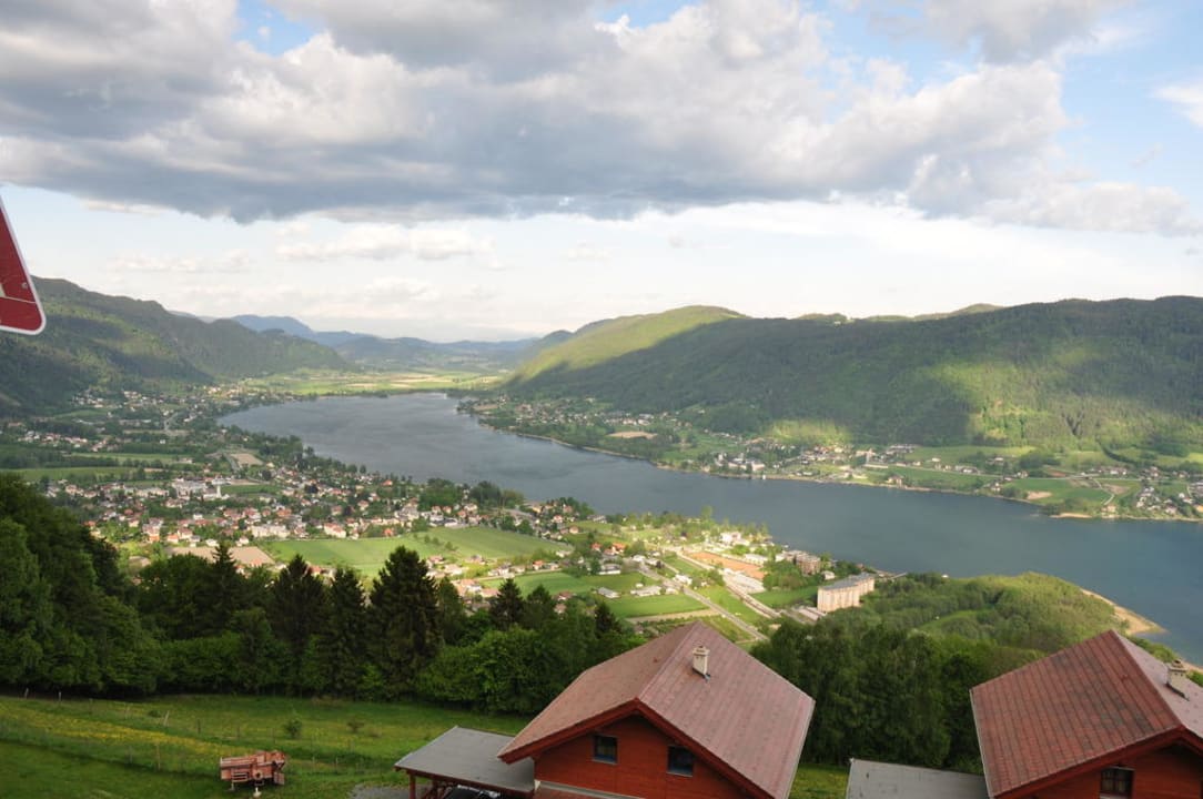 Blick zum Ossiachersee Gasthof Pension Hogt
