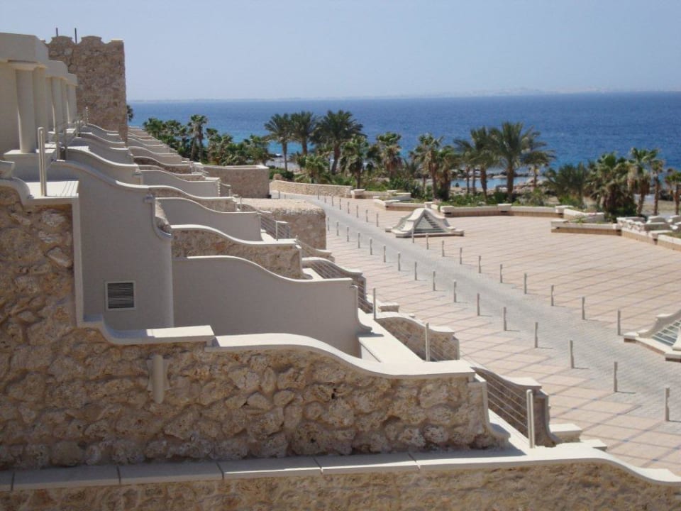 Blick von der Terrasse des Zimmers Pickalbatros Citadel Resort