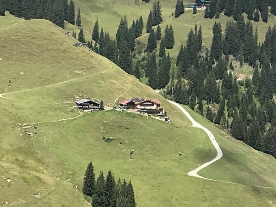 Außenansicht Melkalm Berggasthof