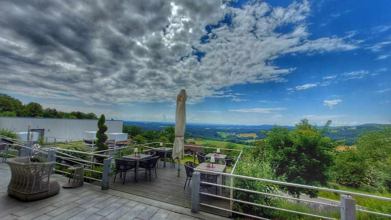 Ausblick Thula Wellnesshotel Bayerischer Wald