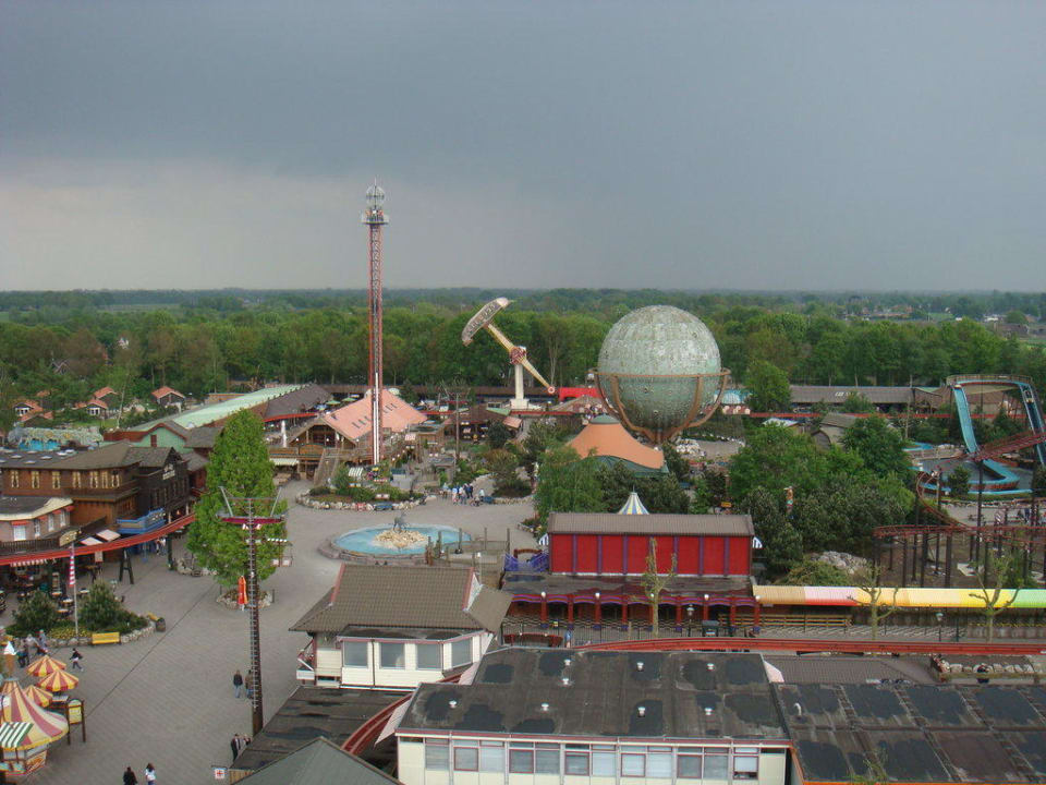 Aussicht vom Riesenrad Freizeit- & Ferienpark Slagharen