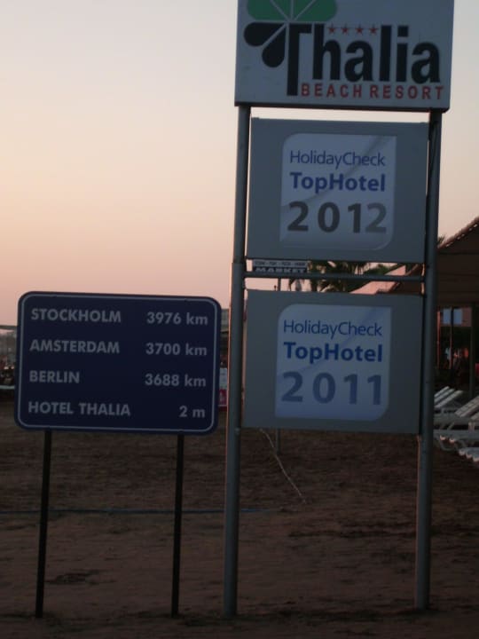 Schild Hotel Thalia Unique