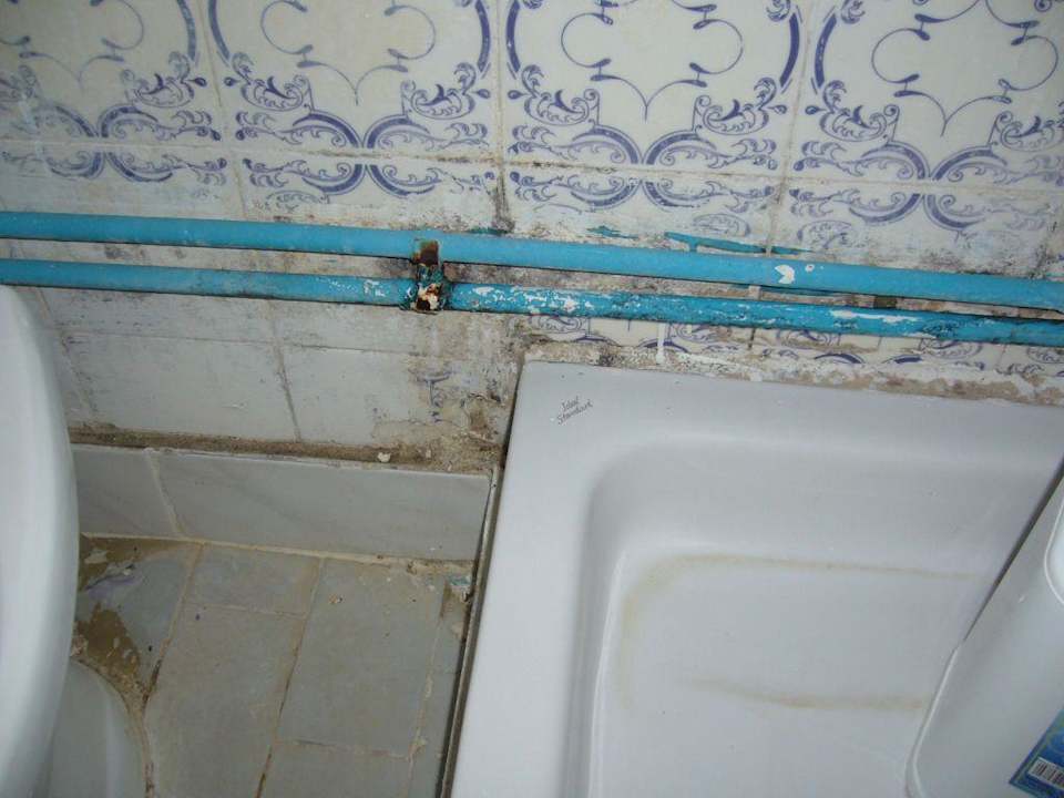 Dusche? Hotel Dedalos Beach