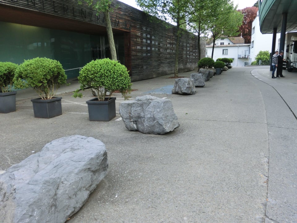 Перед входом Vienna House Martinspark Dornbirn