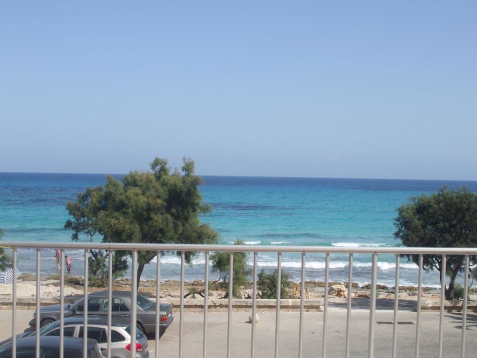 Ausblick vom Appartement zum Hotel Mariant. Hotel Mariant
