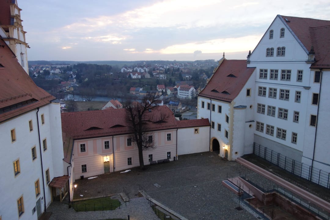 Blick vom Flur  Jugendherberge Schloss Colditz