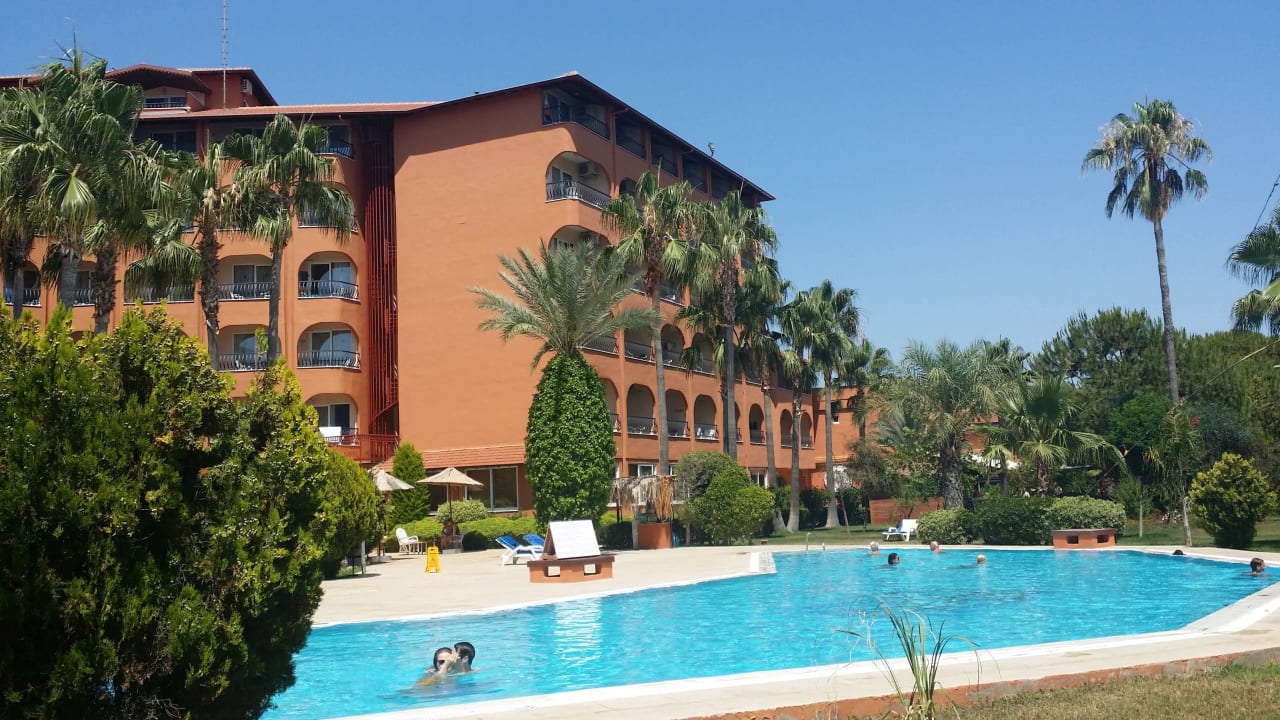 Blick vom Relaxpool Club Turtas Beach Hotel