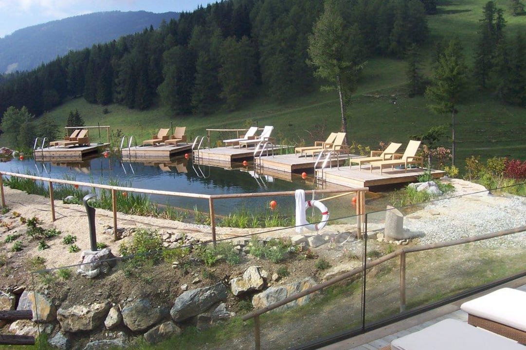 Schwimmteich Almwellness Hotel Pierer