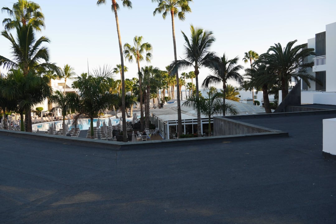 Vom Balkon Zimmer 2231 Hotel Riu Paraiso Lanzarote