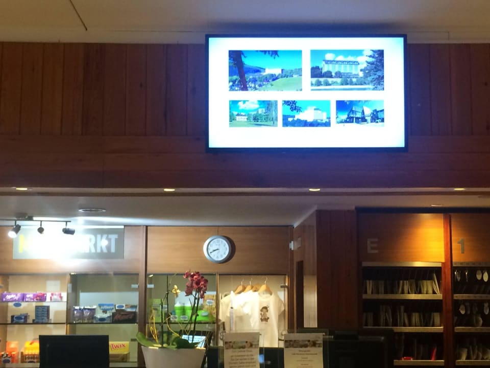 Empfang AHORN Hotel Am Fichtelberg