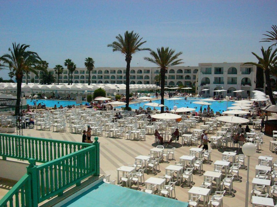 Poolanlage von oben El Mouradi Club Kantaoui