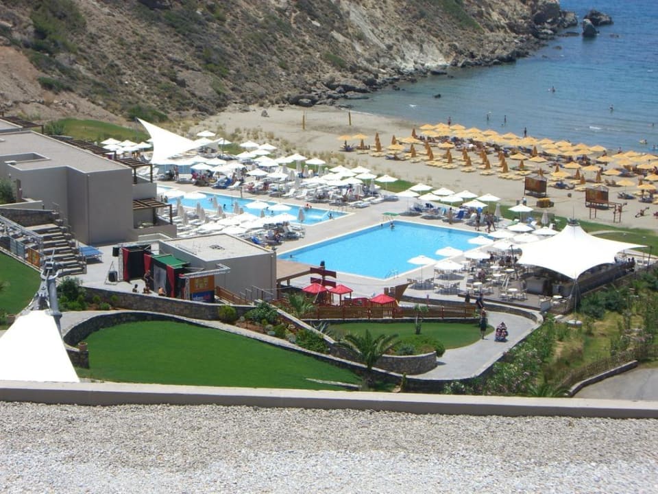 Ausblick von oben Atlantica Mikri Poli Crete