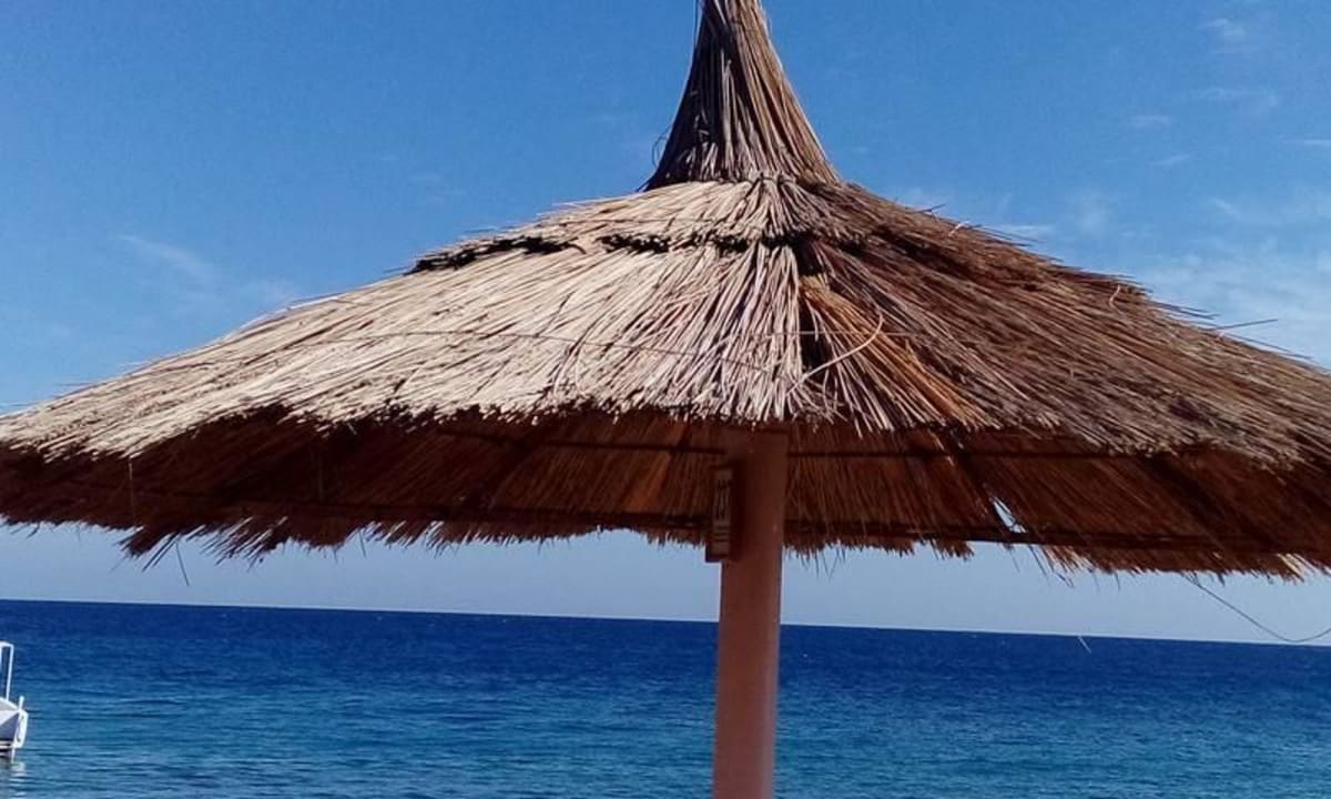 Herrliche Sicht aufs Meer Beach Albatros Resort