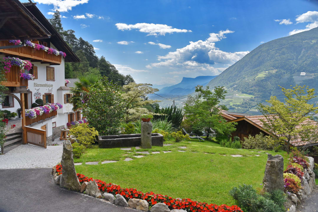 Gartenanlage Residence Pension Blumenthalerhof