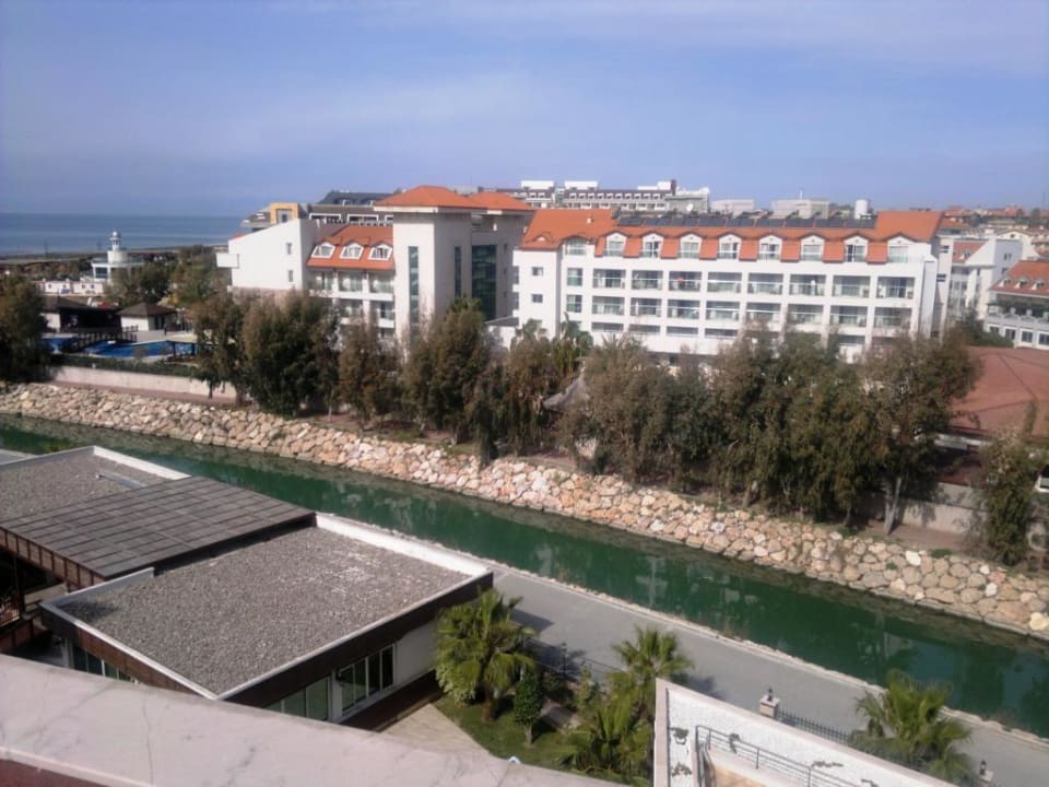 Vom Balkon aus  Sunis Evren Beach Resort Hotel & Spa