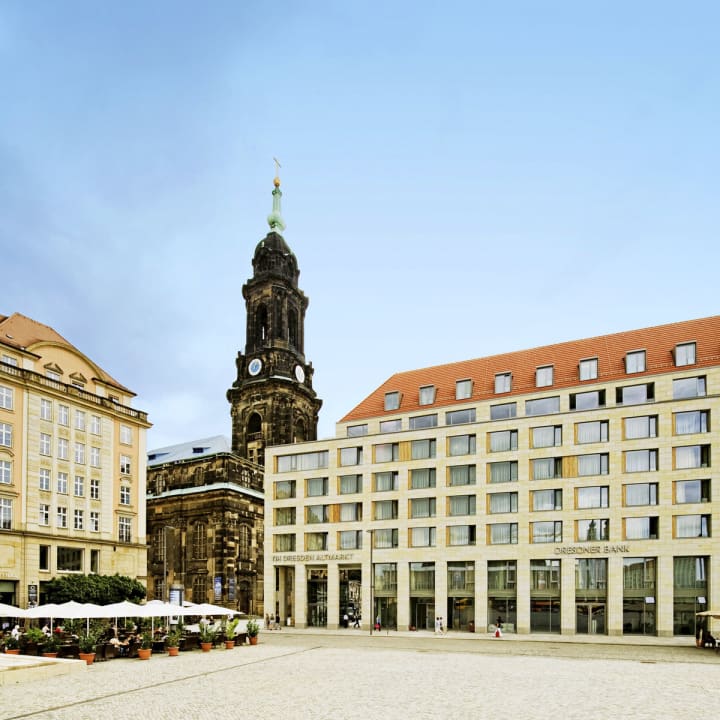 Außenansicht NH Collection Dresden Altmarkt