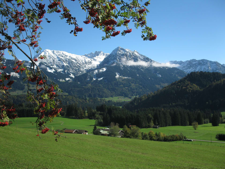 Ausblick Ferienwohnung Landhaus Ücker
