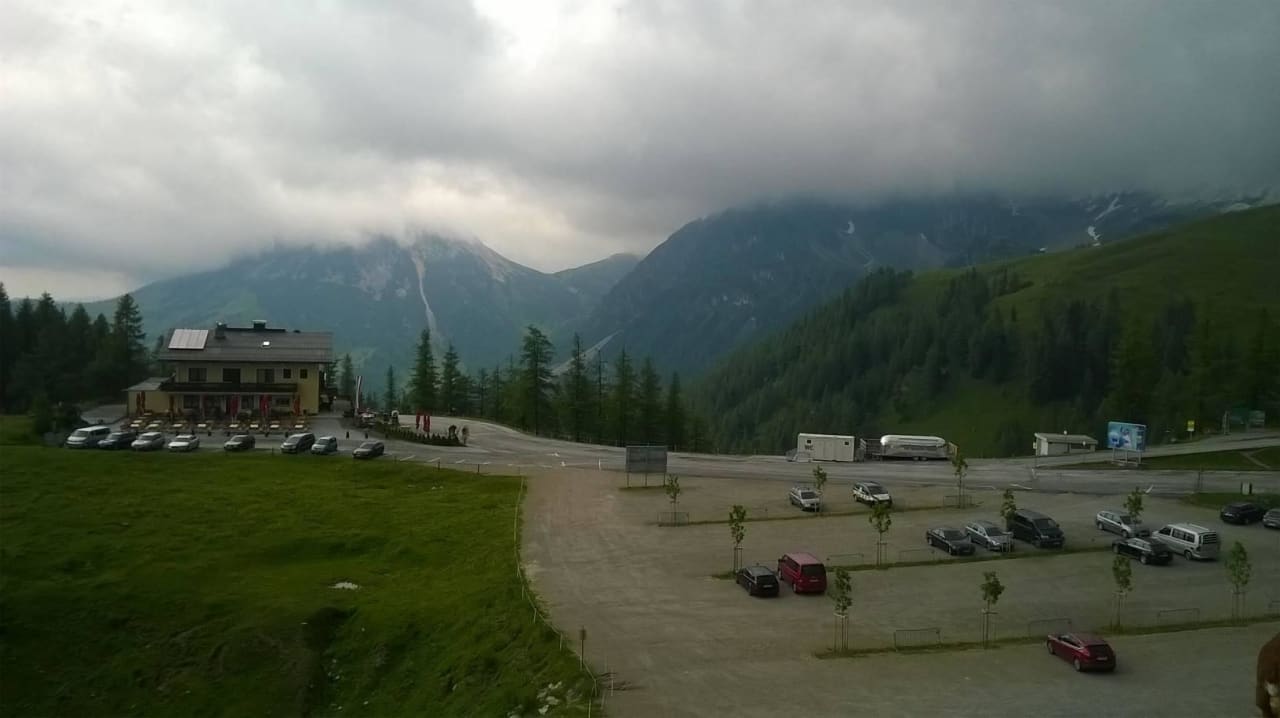 Ausblick vom Balkon Berghotel Türlwand