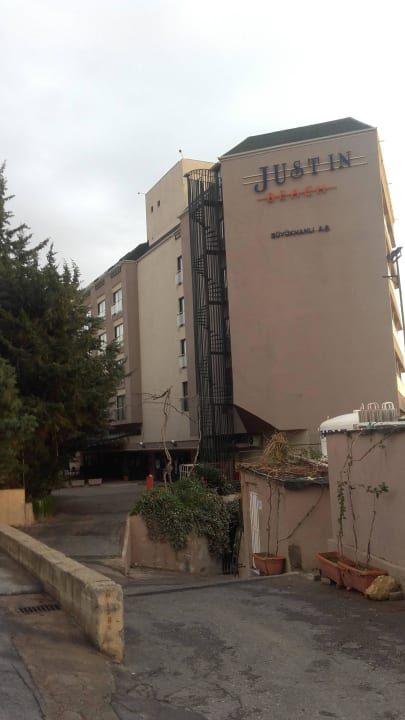 Das Hotel  Aska Hotel Just in Beach