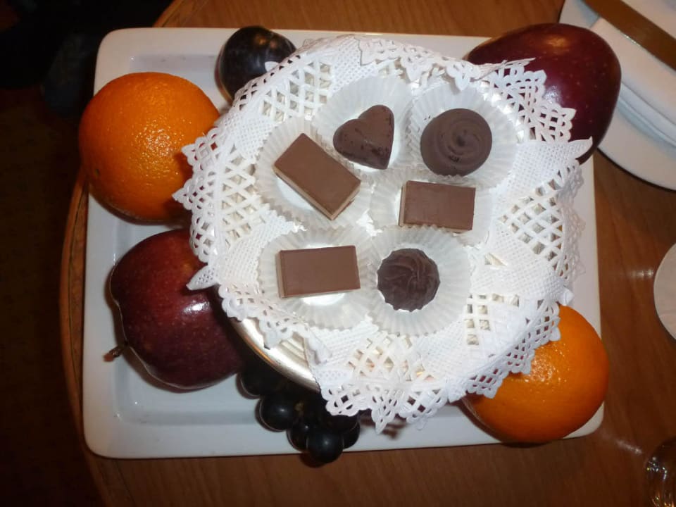 Willkommensgruss im Zimmer Hotel Sheraton Zagreb
