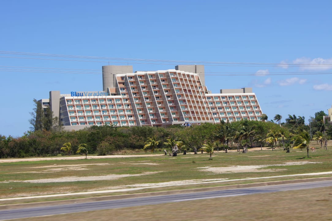 Erster Blick aufs Hotel Blau varadero - Adults only