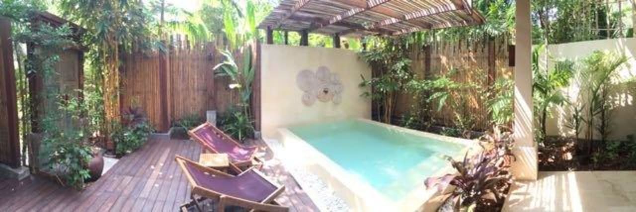 Garten der Garden Pool Villa Anantara Rasananda Koh Phangan -  Villas