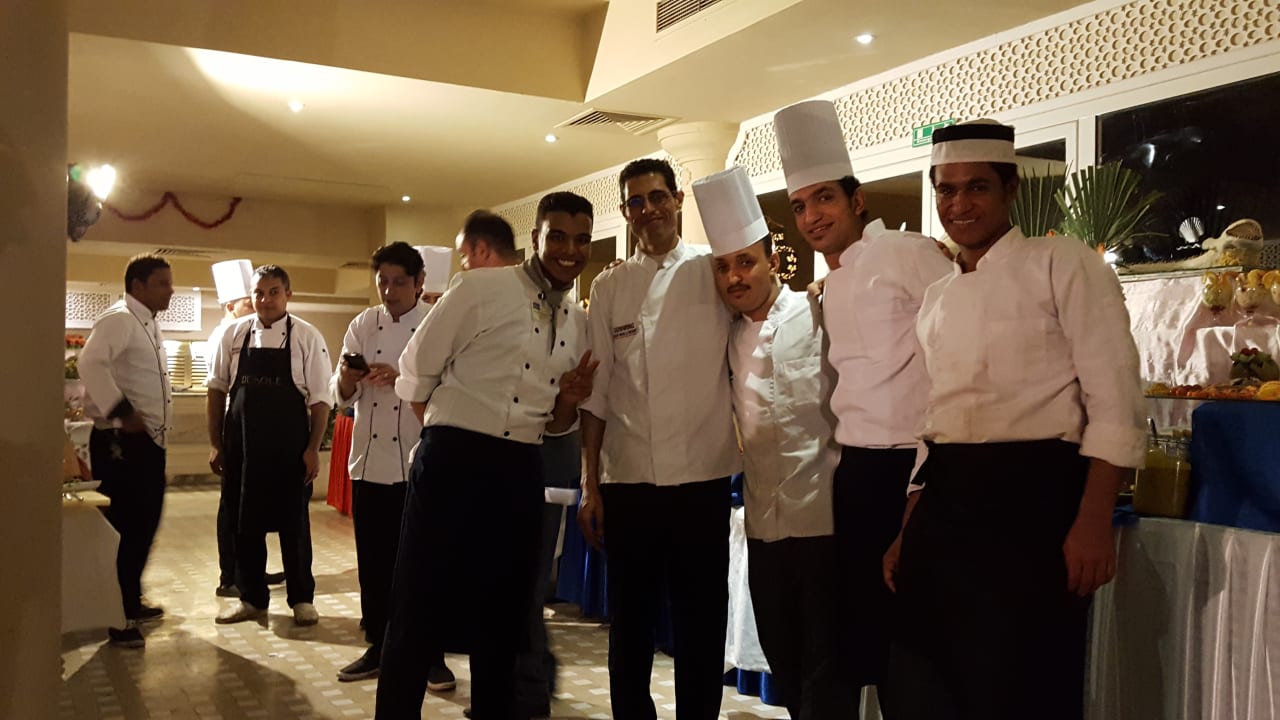 Köche vom Fino am Silvesterabend ! Dankeschön. Grand Waterworld Makadi & Family Star Makadi