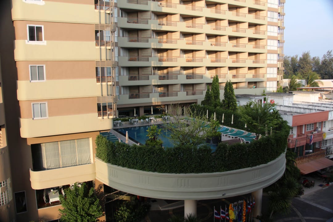 Blick aufs Long Beach Hotel Tara Mantra Cha Am