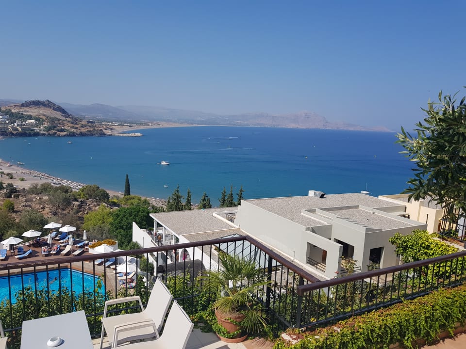 Ausblick Lindos Mare, Seaside Hotel