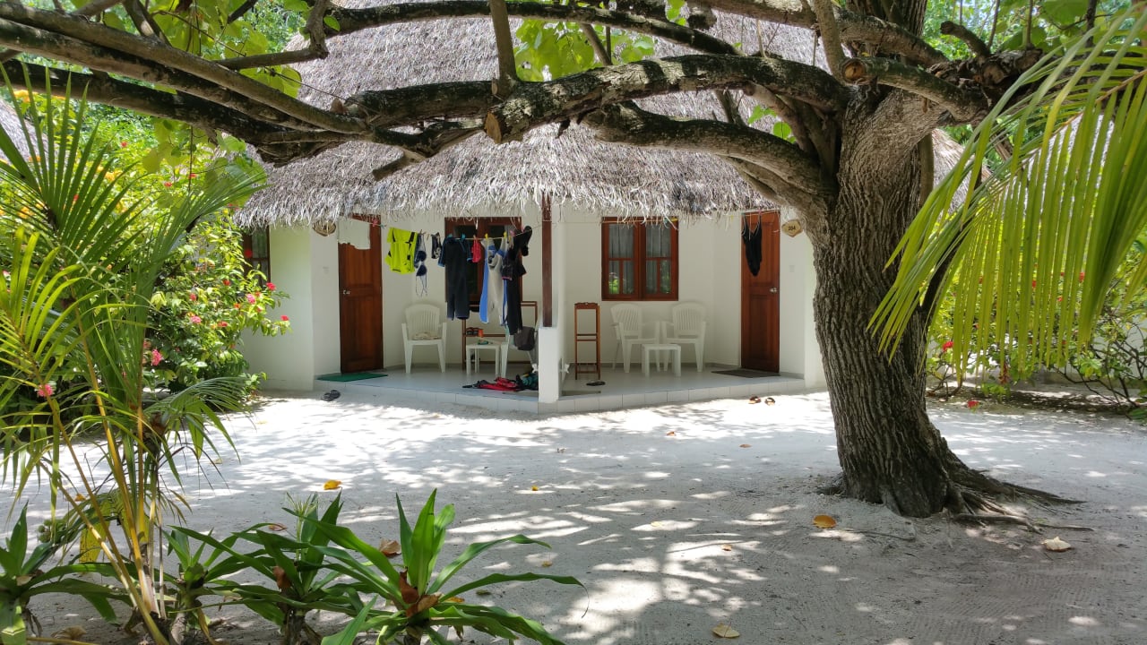 Außenansicht Fihalhohi Maldives