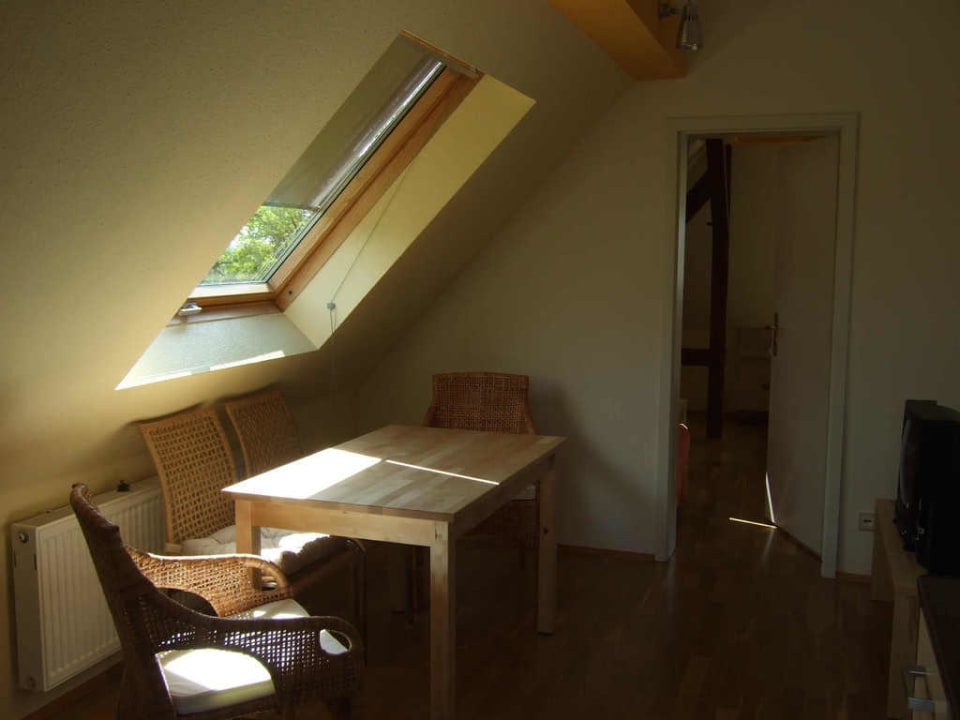 Essbereich Ferienwohnung Wiesner