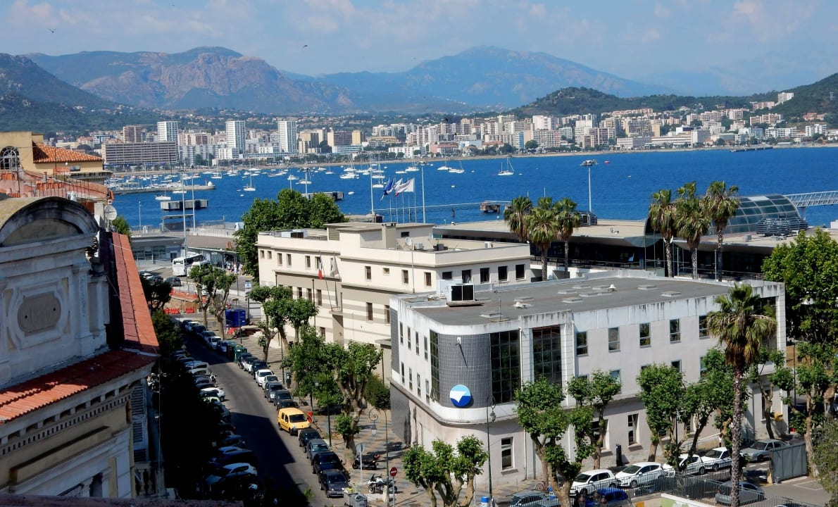 Ausblick vom 6. Stock Hotel Du Golfe