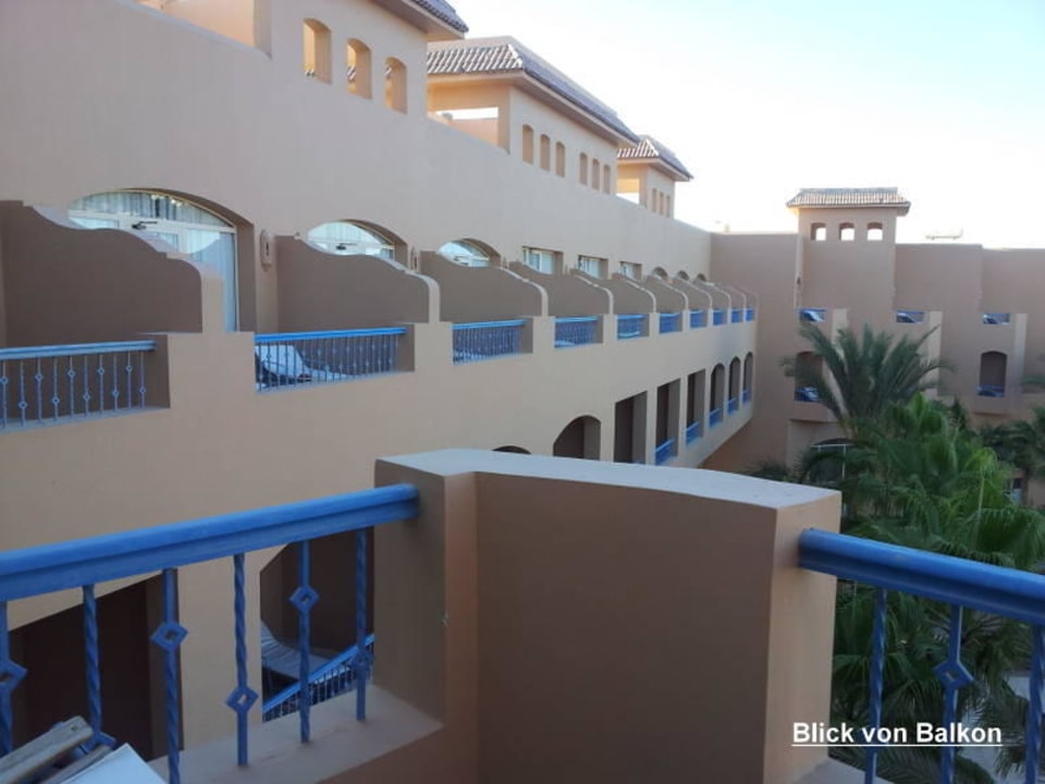 Blick von Balkon Club Paradisio El Gouna, Red Sea