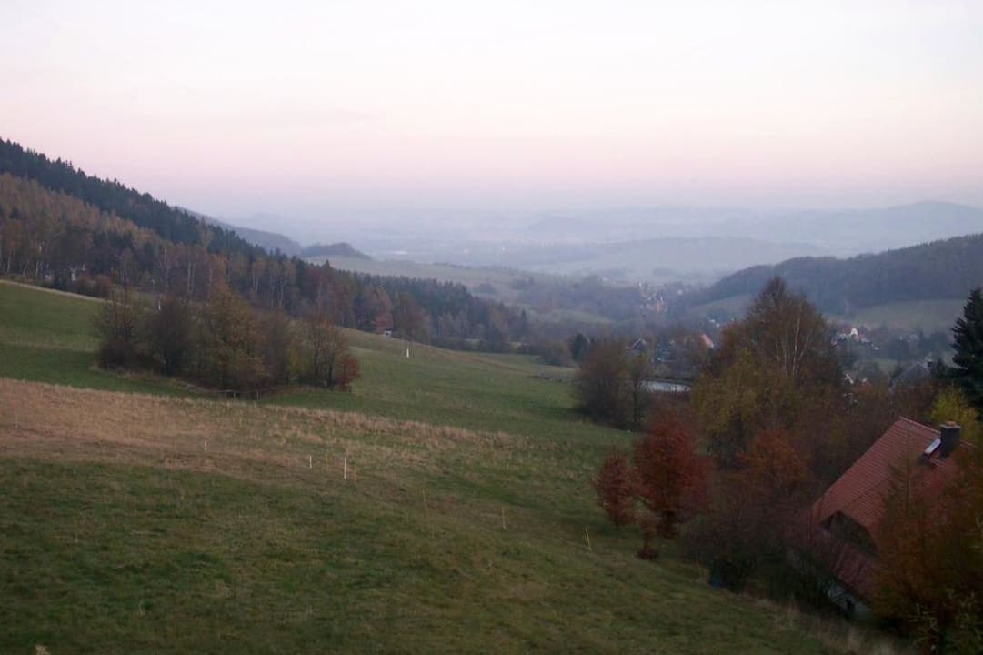 Blick ins Tal Hotel Rübezahlbaude