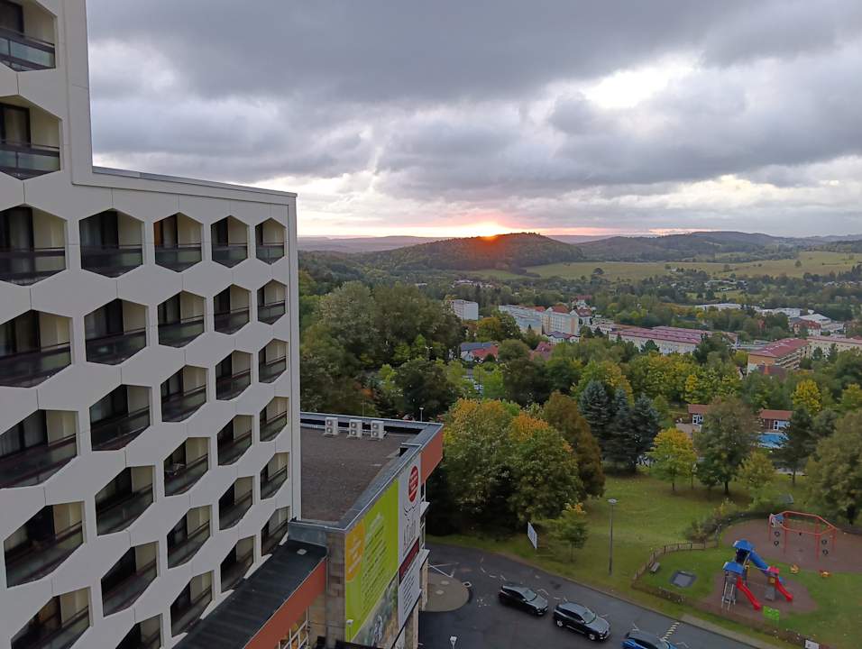 Ausblick AHORN Berghotel Friedrichroda