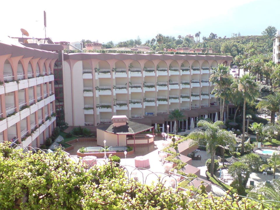 Blick von der Dachterrasse Hotel Puerto Palace