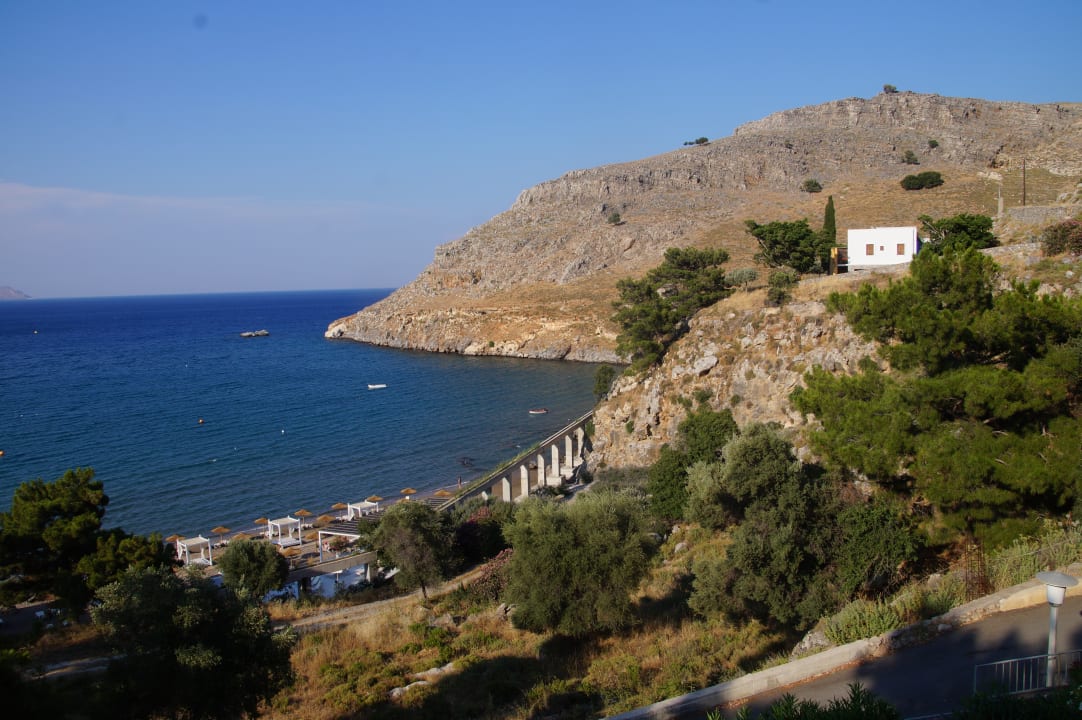 Ausblick Lindos Mare, Seaside Hotel