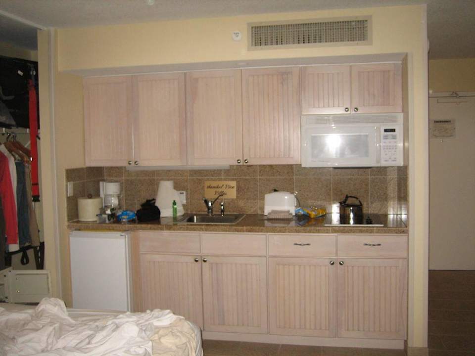 Küchenecke Hotel Pink Shell Beach Resort