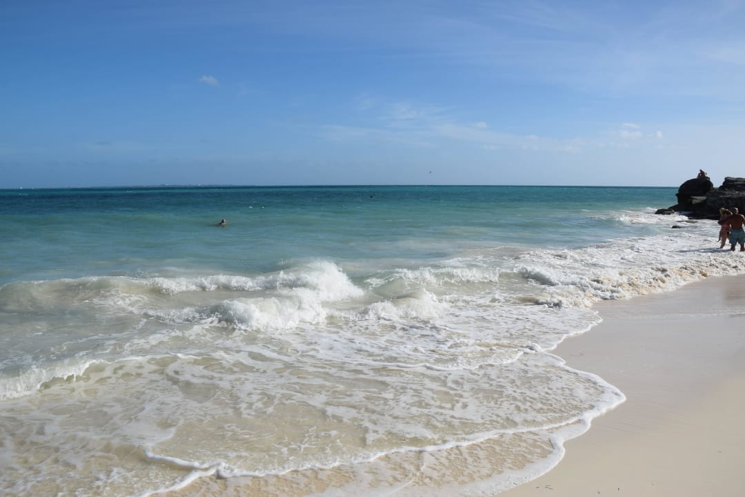 Sehr schöner privater Strand Hotel Riu Palace Peninsula